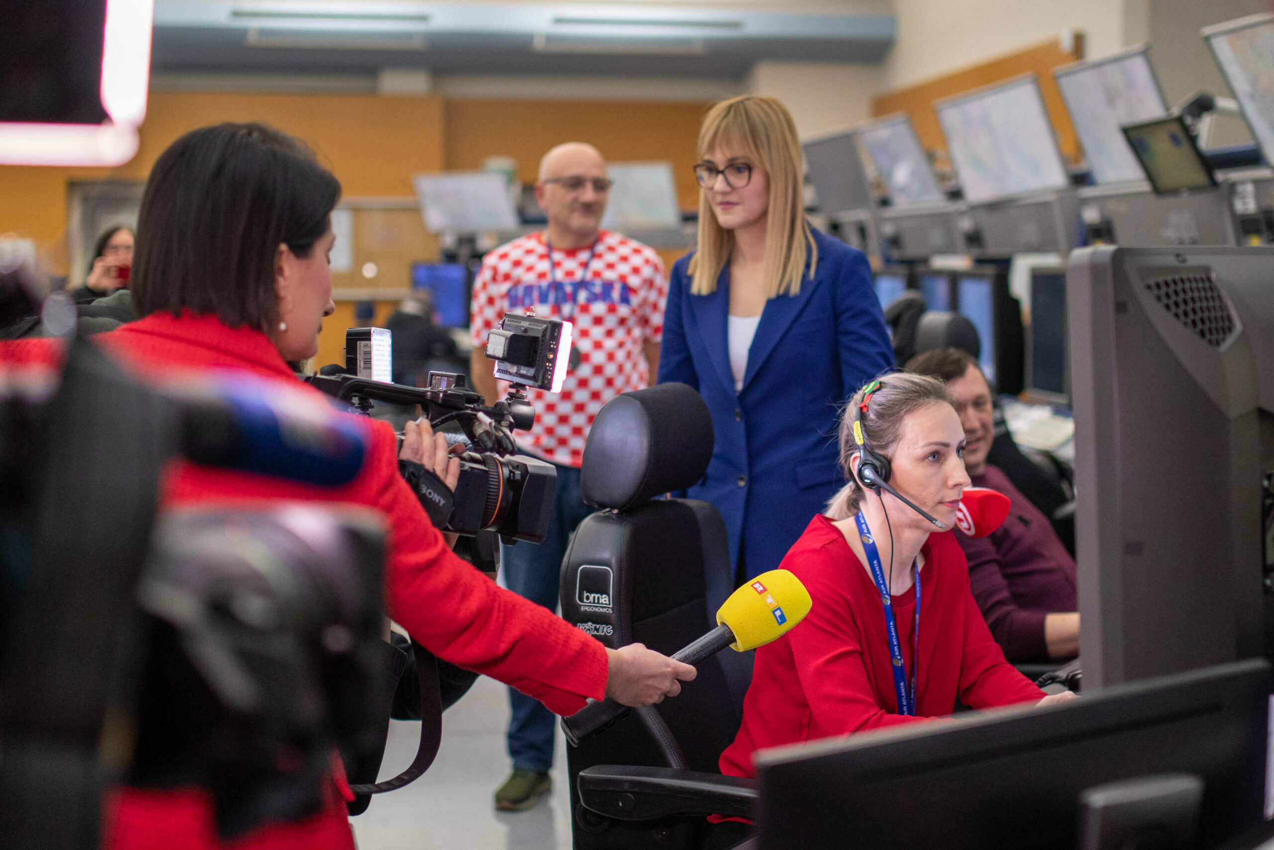 Hrvatska kontrola zračne plovidbe pozdravila Vatrene Crocontrol